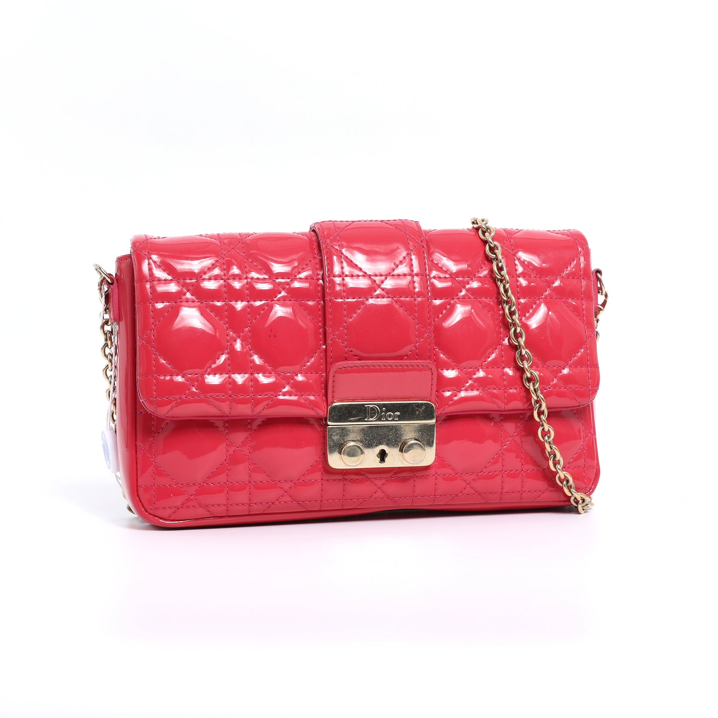 Pre-owned💞Dior miss shoulder crossbody bag in rose color