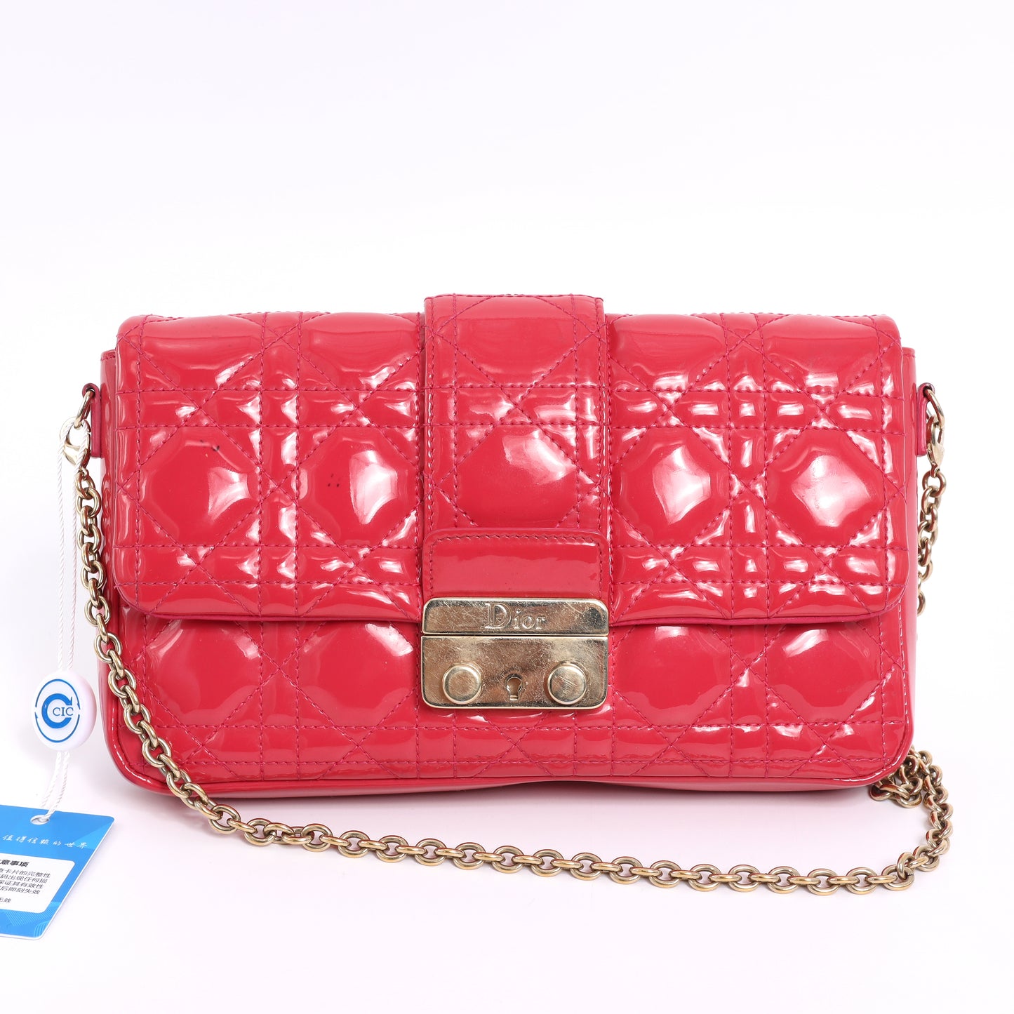 Pre-owned💞Dior miss shoulder crossbody bag in rose color